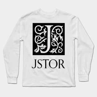 JSTOR Black Long Sleeve T-Shirt